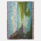 Schöne Schneeberge Decke (Vorderseite Vertikal)