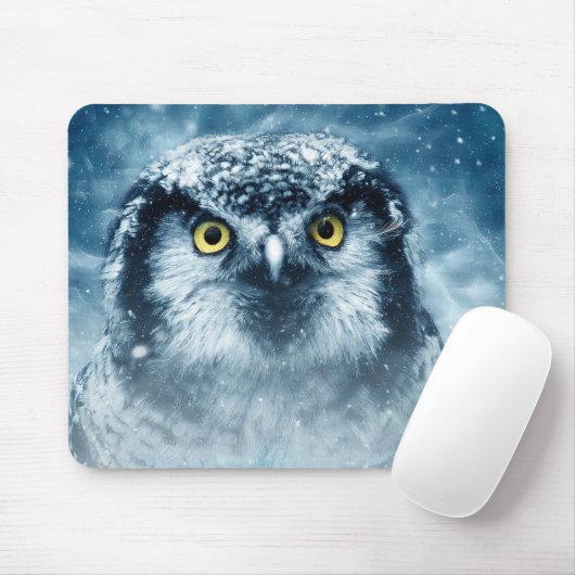 Schöne Schneedecke Mousepad (Mit Mouse)