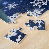 Schöne Schneekönigin Puzzle (Seite)