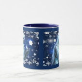Schöne Schneekönigin Tasse (Zentrum)