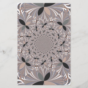 Schöne schöne Asche Grau Kaleidoskop nahtlos