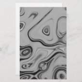 Schöne, schöne ash graue Textur Farbkunst drucken Briefpapier (Vorne/Hinten)