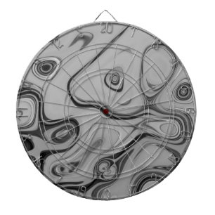 Schöne, schöne ash graue Textur Farbkunst drucken Dartscheibe