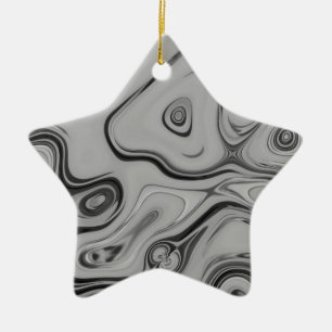 Schöne, schöne ash graue Textur Farbkunst drucken Keramik Ornament