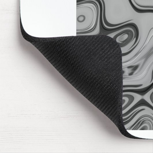 Schöne, schöne ash graue Textur Farbkunst drucken Mousepad (Ecke)