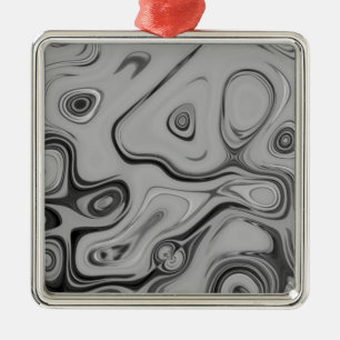 Schöne, schöne ash graue Textur Farbkunst drucken Ornament Aus Metall