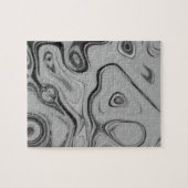 Schöne, schöne ash graue Textur Farbkunst drucken Puzzle (Horizontal)