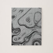 Schöne, schöne ash graue Textur Farbkunst drucken Puzzle (Vertikal)