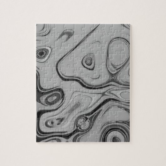 Schöne, schöne ash graue Textur Farbkunst drucken Puzzle (Vertikal)