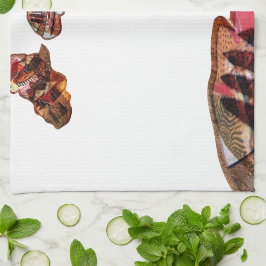 Schöne, schöne Farben Geschirrtuch (Gefaltet)