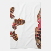 Schöne, schöne Farben Geschirrtuch (Vertikal)