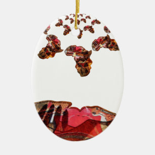 Schöne, schöne Farben Keramik Ornament