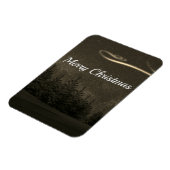 Schöne, schöne Funkelnd Weihnachten Magnet (Linke Seite)
