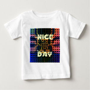 Schöne schöne haben einen schönen Tag Text drucken Baby T-shirt