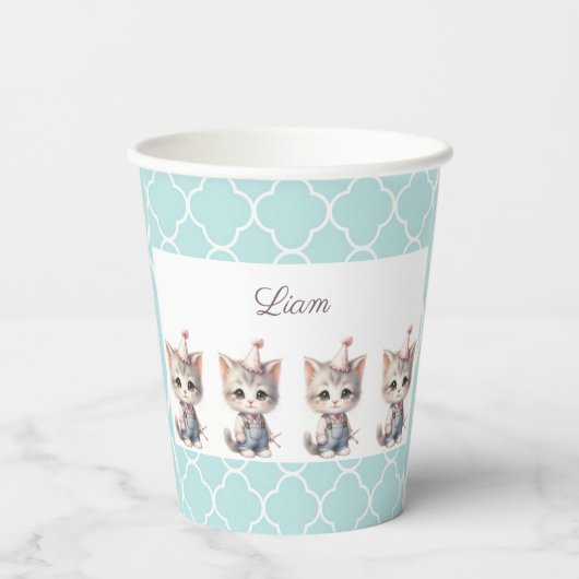 Schöne, schöne Papiertasse Pappbecher (Rückseite)