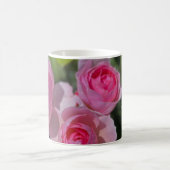 Schöne Schöne Rosa Rosen Kaffeetasse (Mittel)