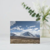 Schöne schottische Berge Postkarte (Stehend Vorderseite)