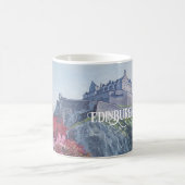 Schöne schottische Burg Edinburgh Castle Kaffeetasse (Mittel)