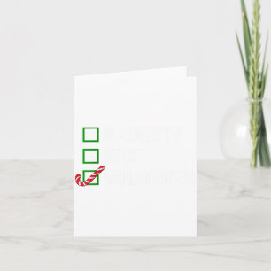 Schöne Schreckliche Egal, Coole Weihnachten Lustig Karte