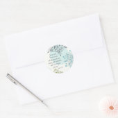 Schöne Schrift Matthew 11:28 Sticker (Umschlag)