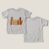 Schöne Schulwerkzeuge - Niedlich transparent (Design Vorderseite & Rückseite)