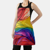 Schöne Schürze in Regenbogenfarben (InSitu)