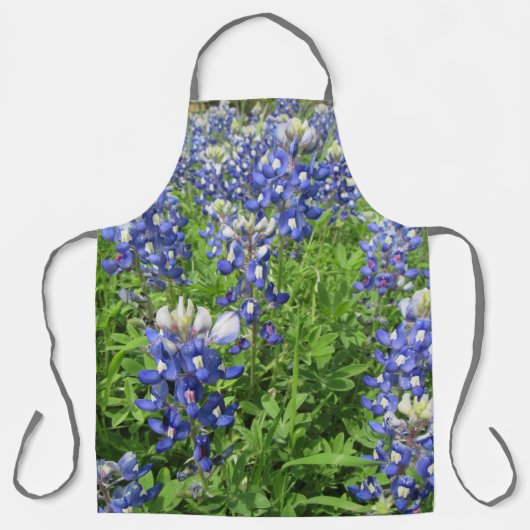Schöne Schürze mit Texas Bluebonnets (Vorderseite)