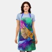 Schöne Schürze Parrot (Getragen)