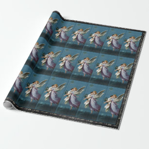 Schöne Schutzengel-Malerei-Geschenkpapier Geschenkpapier