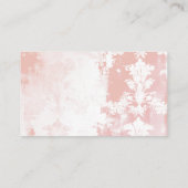 Schöne Schwan Floral Baby Dusche Windelwanne Winde Begleitkarte (Rückseite)