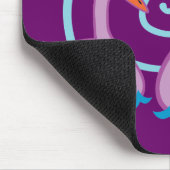 Schöne Schwäne Mousepad (Ecke)