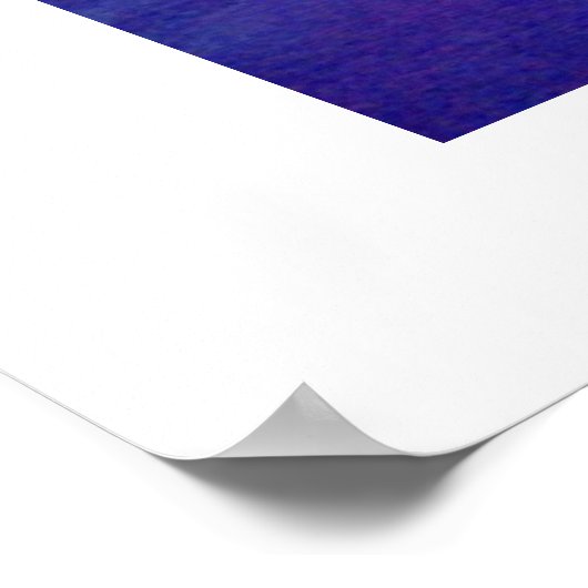 Schöne Schwäne Poster (Ecke)