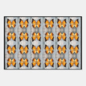 Schöne schwarz-Borded Charaxes Butterfly V2 Geschenkpapier Set (Vorderseite 2)