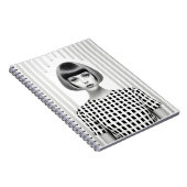 Schöne Schwarz-Weiß-Illustration Notizblock (Rechte Seite)