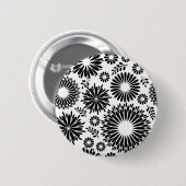 Schöne schwarz-weiße Knöpfe Button (Vorne & Hinten)