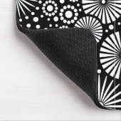 Schöne schwarz-weiße Mousepad (Ecke)