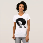 schöne schwarze afrikanische Frauen stehen vor abs T-Shirt (Vorne ganz)