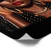 Schöne schwarze Frauen Hbcu Schwarze Geschichte Mo Poster (Ecke)