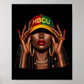 Schöne schwarze Frauen Hbcu Schwarze Geschichte Mo Poster (Vorne)