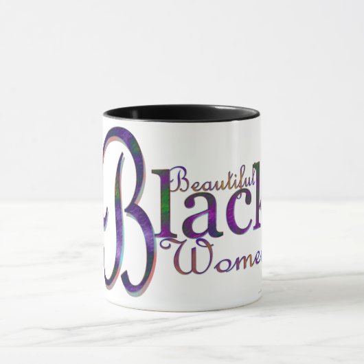 Schöne schwarze Kaffeetasse (Zentrum)