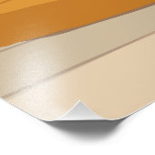 Schöne schwarze Kurvin meditiert Fotodruck (Ecke)