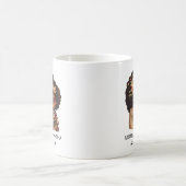 Schöne Schwarze Mama und Tochter (10) Kaffeetasse (Mittel)