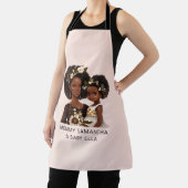 Schöne Schwarze Mama und Tochter (11) Schürze (InSitu)