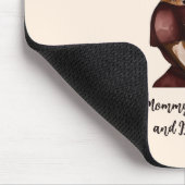 Schöne Schwarze Mama und Tochter (26) Mousepad (Ecke)