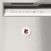 Schöne Schwarze Mama und Tochter (3) Magnet (In Situ (Geschirrspüler))