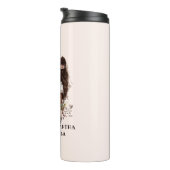 Schöne Schwarze Mama und Tochter (5) Thermosbecher (Nach rechts gedreht)