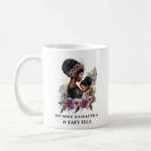 Schöne Schwarze Mama und Tochter (6) Kaffeetasse (Links)