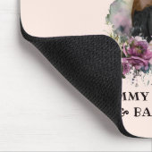 Schöne Schwarze Mama und Tochter (6) Mousepad (Ecke)