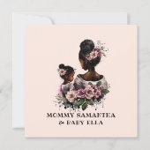 Schöne Schwarze Mama und Tochter (7) (Vorderseite)