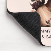 Schöne Schwarze Mama und Tochter (9) Mousepad (Ecke)
